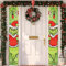 CHALA Grinch Weihnachten Banner Weihnachten Hängen Banner Grinch Deko Weihnachtsbanner Willkommen Veranda Schild Türbanner Merry Christmas Banner für Indoor Outdoor Xmas Party Weihnachten Deko183x29cm