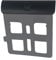MOUDOAUER Ersatz SD Card Slot Cover Halter Rahmen Gaming Konsole SD Card Slot Reparatur Kit für Nintendo NEW 3DS XL/LL