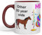 Vixar Mug coloré Pole Dance Licorne 20e anniversaire et autres 20 ans 330 ml Cadeau Travail Bureau Thé Café (Marron)