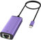 Adaptador Lightning a Ethernet de 1000 Mbps, IVSHOWCO 2 en 1 iPhone iPad a RJ45 Ethernet LAN Adaptador de Red con Puerto de Carga, 1 Gigabit de Alta Velocidad, Plug and Play (1.77 pies)