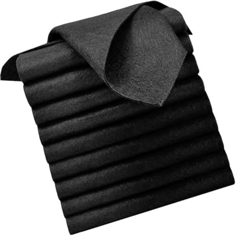 Warmhm 10St magischer Lappen Putzlappen saugfähige Brillenputztuch Glaswischtuch Schuhputztuch Handtücher Geschirrtuch Staubtuch Waschlappen für zu Hause Handtuch Bleibe Nicht Vlies