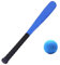 kowaku Kinder-Baseballschläger und Ball aus Schaumstoff, weicher Baseballschläger, Kinder-Baseball-Set für Übungen im Park, Blau