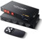 avedio links HDMI Switch 5 in 1 Out, 4K@60Hz HDMI Splitter 5 in 1 Out mit Fernbedienung, HDMI Switch Automatisch Unterstützung HDR, UHD, HDMI Verteiler Umschalter für PS5/4 Blu-Ray Fire Stick