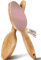 BAMBUA Foot File - [100% Anti-Callus Effect] Callus Remover for Feet - Effective Foot Scraper - Pedicure Foot Files for Hard Skin Remover Foot Scrub - Pumice Stone for Feet - Foot Scrubber (Pink)