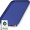Serviertablett Kunststoff Blau – 35 x 27 cm – Robustes Tablett rechteckig für Kantine, Fastfood & Gastronomie – rutschfest – stapelbar – spülmaschinengeeignet – Mehrweg Tablett