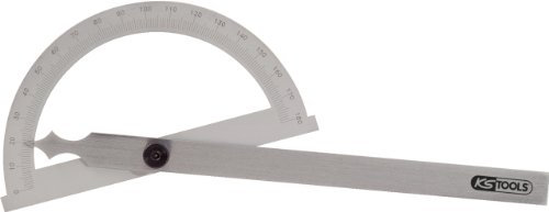 KS Tools 300.0644 Winkelgradmesser mit offenen Bogen, 500mm