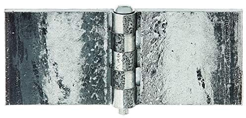 Alberts 341541 Scharnier | breit, zum Anschweißen | Stahl, roh | 50 x 120 mm