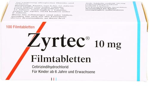 ZYRTEC 10 mg Filmtabletten 100 St
