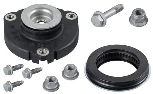 febi bilstein 37884 Federbeinstützlagersatz mit Kugellager, Schrauben und Mutter , 1 Stück, Grau