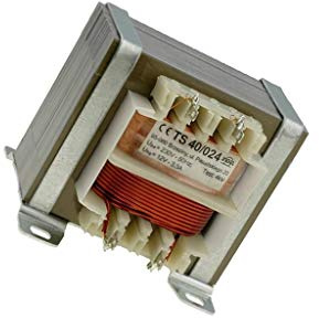 TS 40/024 Transformator: Netz 40VA 230VAC 12V 3,3A Ausg: Öse IP00 INDEL