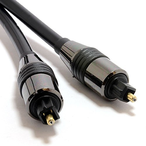 Consoletronic 3 meter TOS Link TOSLink Optical Digital Audio Cable Lead for - Bose Solo 5 TV Sound System