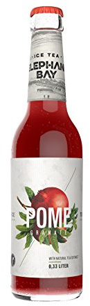 16 Flaschen Elephant Bay Ice tea Eistee Pomegrante Granatapfel a 330ml inc. 1.28€ MEHRWEG Pfand