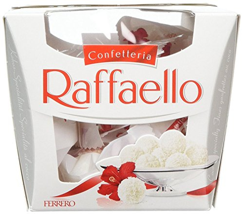 6x Ferrero Raffaello Geschenkbox á 150g = 900g MHD:6.9.18
