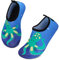 SAGUARO Badeschuhe Kinder Wasserschuhe Kleinkind Schwimmschuhe Strandschuhe Jungen Mädchen Aquaschuhe für Strand Schwimmbad, Blau, 24/25 EU