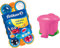 Pelikan 723122 - Mini-Friends Deckfarbkasten mit 8 Farben und 1 Pinsel (Farbkasten + Becher pink)