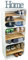 3 x Schuhschrank Schuhregal Weinregal Weinschrank Schuhschrank für 18 Paar Schuhe als Schuhständer Schuhaufbewahrung stabiles Regal in Obstkisten Optik (3er set weiss / geflammte Mittelbretter)