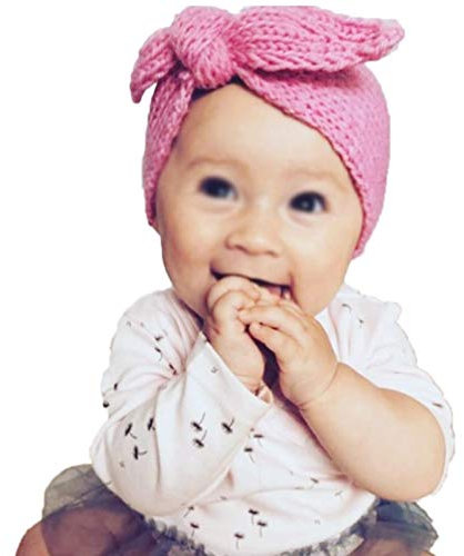 Beaupretty 6 STK Leere Schädelmütze Gestrickt Turban-stirnbänder Turban Häkeln Gehäkelt Baby-Turban Baby Stirnbänder Haarschmuck Baby-Hijab Kind Kopfbedeckung Europäisch Und Amerikanisch