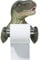 Eeneme Porte-papier toilette mural créatif en forme de dinosaure pour salle de bain