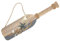 Suerhatcon Paddel Deko aus Holz, 40cm Ruder Maritime Wanddeko mit Muscheln Fischernetz für Wanddekoration Geschenk