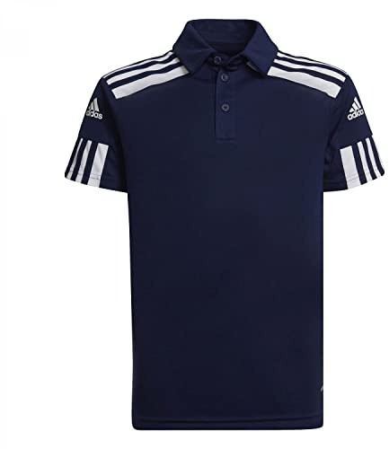 Adidas Unisex Kinder Squadra 21 Polo Shirt, Team Navy Blue/White, 15-16 Years