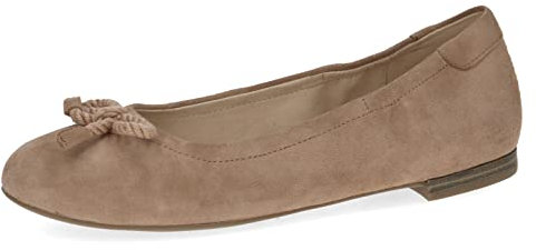 Caprice Damen 9-9-22112-20 Ballerina, Desert Suede, 37 EU