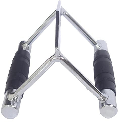 MuscleForge Maniglie Palestra Cavi – Doppia D Antiscivolo per Pulley, LAT Machine, Rematore, Trazioni, Accessorio Cavi Schiena Braccia, Presa Allenamento Intenso, Comfort, Controllo