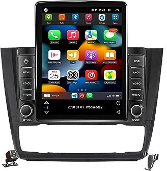 Android 12.0 Autoradio 2 Din Stereo con 4G WiFi Carplay per B-MW Series 1 118d 120d E81/E82/E87/E88 2004-2012 GPS Navi 10.4 Pollici Schermo Tablet Lettore Multimediale FM BT Receiver,A,TS150