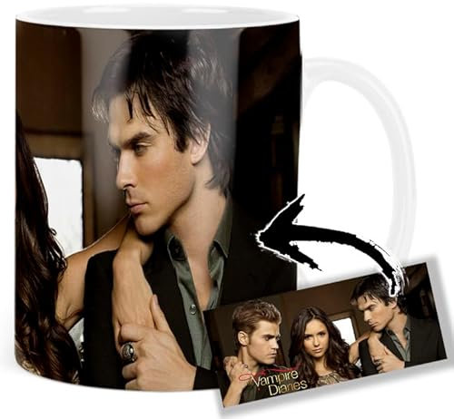 Ian Somerhalder Paul Wesley Nina Dobrev B Tasse Keramikbecher Mug AAA
