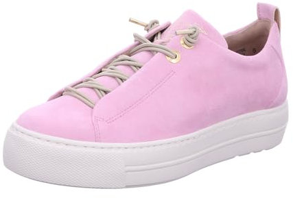 Paul Green Damen SUPER Soft Pauls, Frauen Low-Top Sneaker,schnürer,Plateausohle,Halbschuhe,straßenschuhe,Strassenschuhe,Rosa (Babe),37 EU / 4 UK