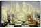 BOHU ARTS Vladimir Kush Chess Wandkunst Dali Surrealismus Leinwand Kunst für Schlafzimmer Wohnzimmer Büro fertig zum Aufhängen