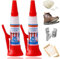 2PCS Powerful Solder Multi-Material Repair Adhesive, High-Strength Oily Welding Glue, Universal Waterproof Super Strong Fast Repair Adhesive