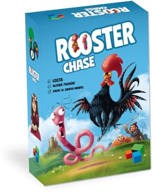 Pitagora | Rooster Chase | Gioco di famiglia | Per 2-4 giocatori dai 7 anni in su