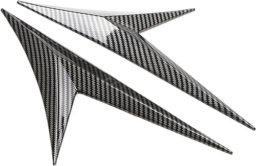 TTTao Auto Frontlippe Frontspoiler für VW Golf 4 5 6 7 GTI,Front Stoßstange Splitter Canard Diffusor Body Kit,A