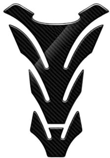 Nisza Tankaufkleber Aufkleber 3D Carbon Fiber Motorrad Kraftstoff Tank Pad Abdeckung Schutz Aufkleber Aufkleber Für K&awasaki ZXR750 ZXR 750
