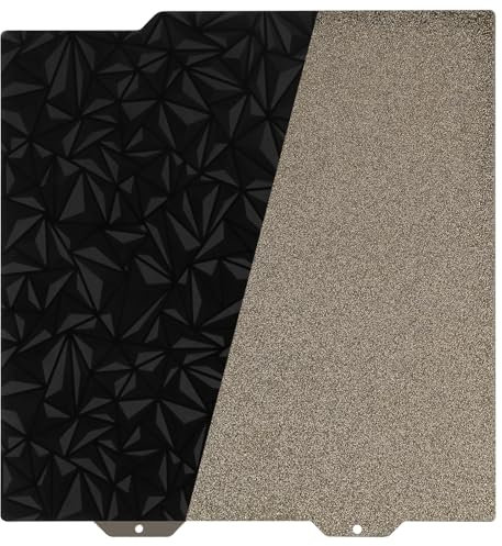Sovol Doppelseitige PEI+PEO Druckplatte für Bambu Lab A1 Mini Flexible Federstahl Plattform 184 x 184 mm Einseitiges Strukturiertes und einseitiges Glattes Blatt für 3D-Drucker Bauplatte
