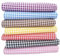 7 Stück/Set 50 x 50 cm Patchwork Stoffe Paket aus aus 100% Baumwolle Stoffbündel Nähen Stoffreste Baumwollstoff meterware Stoffpaket Quilten Stoff DIY Basteln Baumwolltuch Karierte Serie