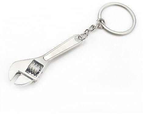 CMBSSTBB Torque Wrench Spanner Key Chain Ring Keyring Gift Bag Car Pendant Ornaments Adjustable Creative Wrench Spanner Key Mini Wrench