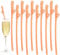 2025 New Wil-ly Hen Skin Color Party Straws, Reusable Straws for Parties, Girls Cocktail Night Novelty Party Accessories for Bar Bachelorette Party Birthday Wedding, 10PCS