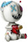 Voodoo Puppe Wackelkopf Figur - Lustige Deko für Armaturenbrett im Auto | Harz Voodoo Doll Wackelfigur als Auto Ornament, Schüttelkopf Auto Dekoration für Innenraum, Humorvolle Geschenkidee für Fahrer