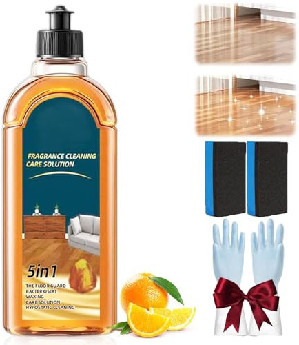 Pulizia Pavimenti Per La Rimozione Di Macchie E Odori, Detergente Per Pavimenti A Doppia Azione Antimacchia E Antiodore, Liquido Detergente Multisuperficie Per Pavimenti Da 500 Ml (1 pz)