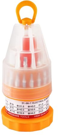 Uoqpty Laptop Screwdriver Kit | Pagoda Screwdriver Detach Tool Kit | Portable Repairing Supplies Professional Household Gadgets for Electronics Maintenance Camera Glasses Phone Daily