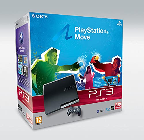 Console PS3 320 Go noire + Playstation Move