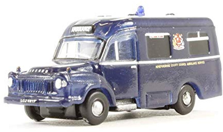 Oxford Diecast 1:148 Bedford/Lomas Ambulance Hereford Collectable model NBED001