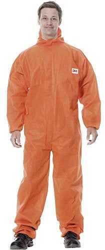 3M™ 4515 Traje de protección, naranja, tipo 5/6, talla L - Pack de 20 Unidades