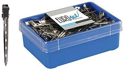 EuroStil Pinzas Curvadas - 60 Unidades