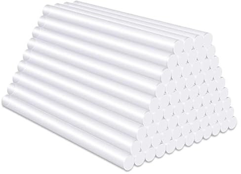 Dapetz ® 50PCs Professional Hot Glue Sticks 7mm x 200mm Strong Adhesive Resin Material Glue Gun Refills Mini Sticks | Fits 99.9% of Glue Guns | Perfect for Most Uses
