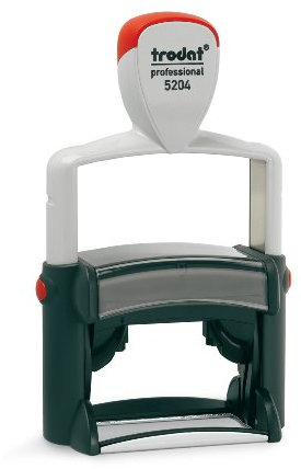 Trodat 5204 Textstempel Professional Line 56x26 mm 7-zeilig, farblich sortiert