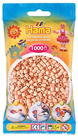 HAMA Bügelperlen Beads 1000 Stück in vielen Farben Puder