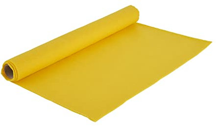 VBS Bastelfilz 45x100cm filzen basteln Filzrolle Goldgelb