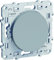 Schneider Electric SC5S53A204 Odace - Interruptor (230 V), color aluminio
